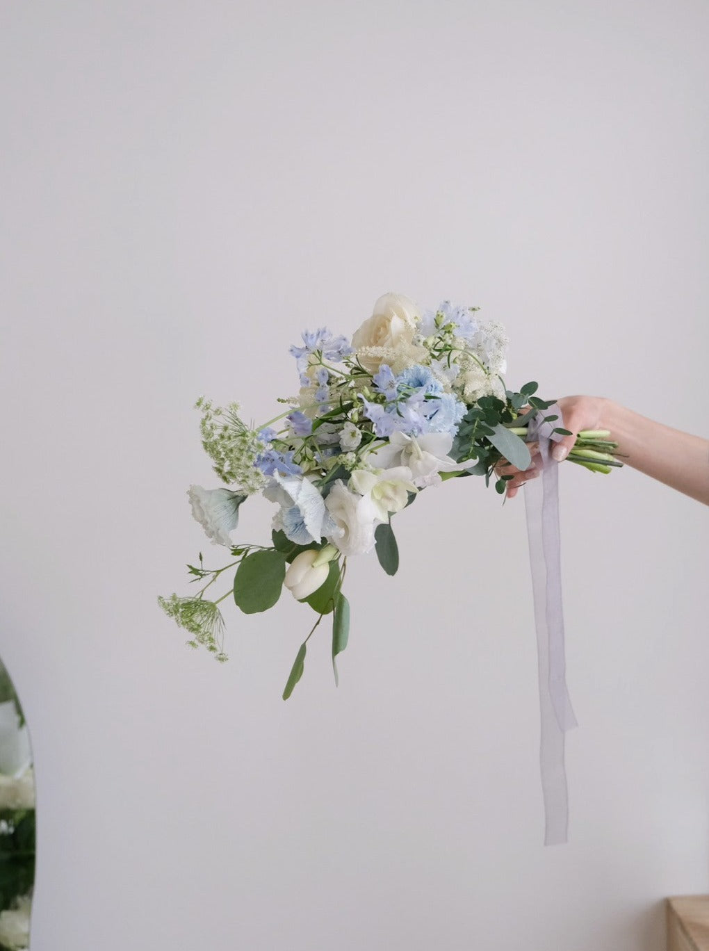 餘波盪漾|小瀑布捧花