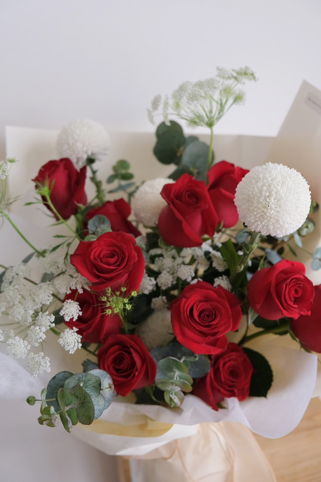 每月都愛你 | 12朵紅玫瑰花束